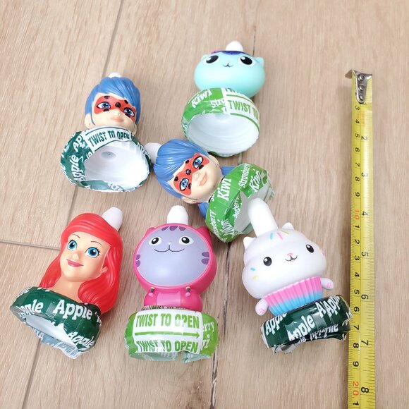 NEW Good 2 Grow Lot of 6 Juice Bottle Toppers Disney Gabbys Playhouse Collectibl - Picture 2 of 14